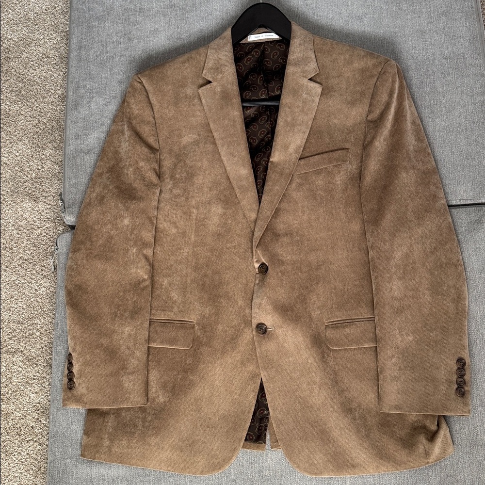 Chaps Brown Suit Jacket. Mens. Size 44R